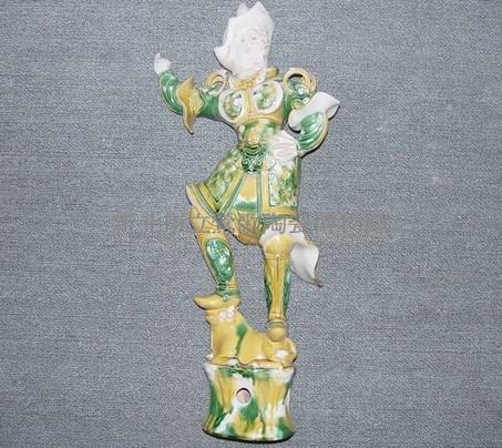 唐三彩-增長天王藏品圖，第1張