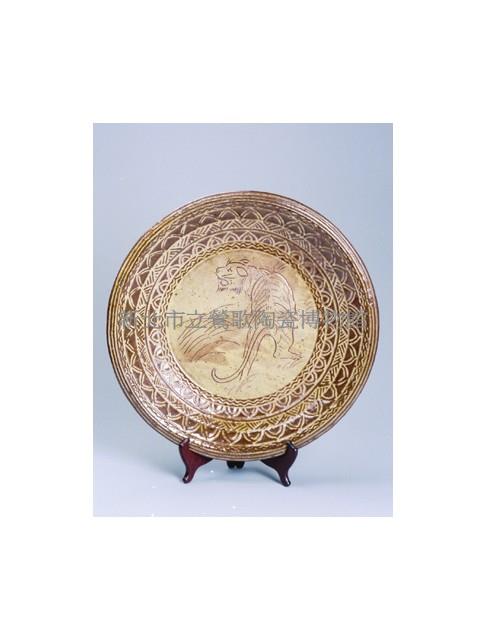 Tiger Pattern Large Plate Collection Image