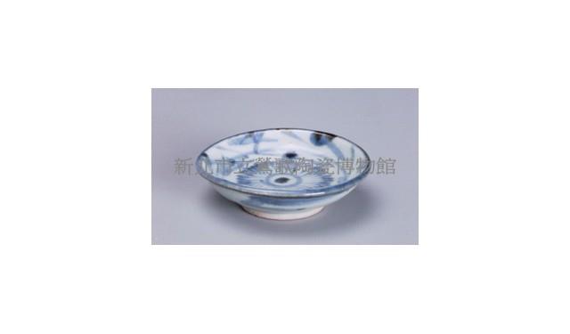 青花輪狀小碟藏品圖，第1張