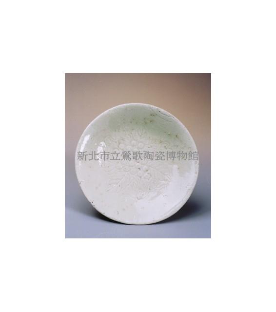 白陶葡萄紋碗藏品圖，第1張