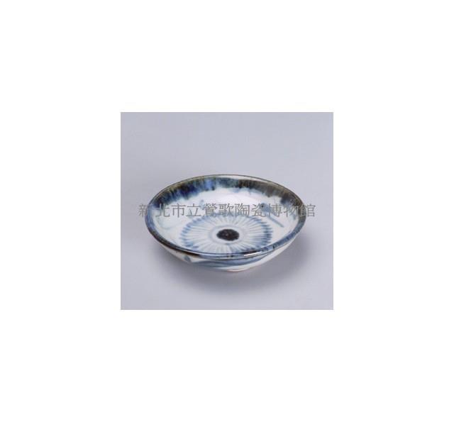 青花輪狀小碟藏品圖，第1張
