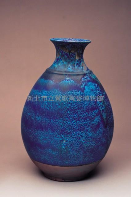 孔雀藍玉壺春藏品圖，第1張