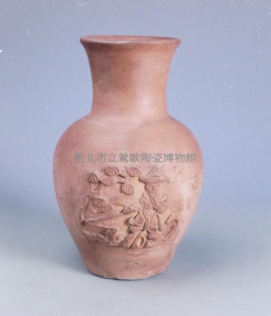 Master Jiun fishing flower vase Collection Image