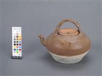 赤釉茶壺藏品圖，第1張