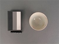 紅綠彩囍字杯藏品圖，第3張