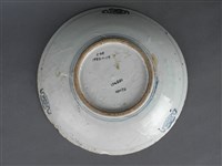 青花印花壽紋盤藏品圖，第3張