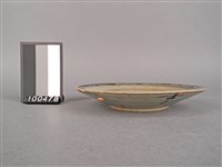 青花花卉盤藏品圖，第2張