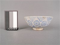 青花印花碗藏品圖，第1張