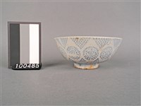 青花印花碗藏品圖，第1張