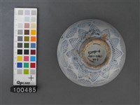 青花印花碗藏品圖，第3張