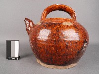 赤釉茶壺藏品圖，第1張
