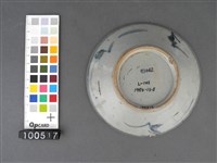 青花花卉盤藏品圖，第3張