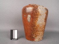 赤釉平頸壺藏品圖，第1張