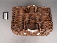 籐製衣籃藏品圖，第2張