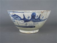 青花山水碗藏品圖，第6張