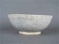 彩繪山水碗藏品圖，第3張