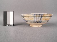 青花篾紋碗藏品圖，第1張