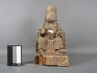 木雕神像藏品圖，第1張