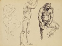 原子筆素描藏品圖，第1張