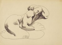 原子筆素描藏品圖，第1張