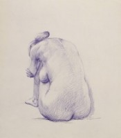 原子筆素描藏品圖，第1張