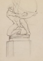 素描 雕像素描藏品圖，第1張