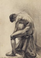 青年素描藏品圖，第1張