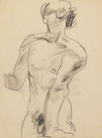 素描 人體素描藏品圖，第1張