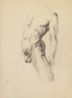 素描 男體素描藏品圖，第1張
