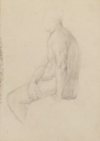 素描 人體素描藏品圖，第1張