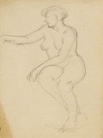 素描 人體素描藏品圖，第1張