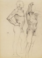 素描 人體素描藏品圖，第1張