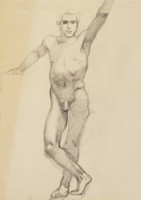 素描 男體素描藏品圖，第1張