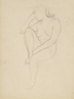 素描 人體素描藏品圖，第1張