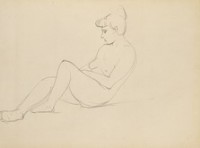 素描 人體素描藏品圖，第1張