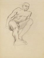 素描 男體素描藏品圖，第1張