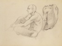 素描 男體素描藏品圖，第1張