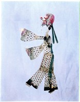 皮影戲偶藏品圖，第1張