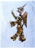 皮影戲偶藏品圖，第1張