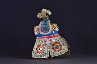 布袋戲偶（紅面武生）藏品圖，第2張