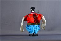 布袋戲偶（雙髻旦）藏品圖，第2張