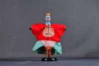 布袋戲偶（雷公頭）藏品圖，第1張
