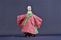 布袋戲偶（白毛旦）藏品圖，第1張