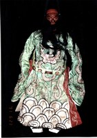 傀儡戲偶（關公頭）藏品圖，第1張