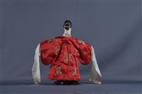 布袋戲偶（圓眉旦）藏品圖，第2張