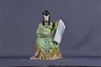 布袋戲偶（雙髻旦）藏品圖，第2張