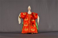 布袋戲偶（闊老旦）藏品圖，第1張