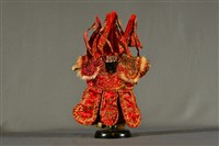 布袋戲偶（紅虎）藏品圖，第2張