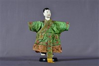 布袋戲偶（三目武生）藏品圖，第1張