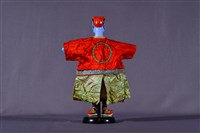 布袋戲偶（雷公頭）藏品圖，第2張